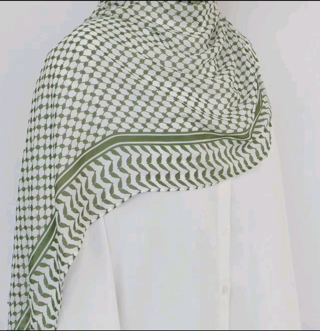 Premium chiffon keffiyeh Hijabs