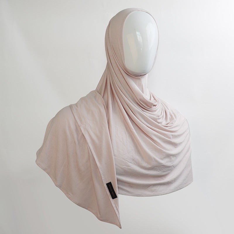 Instant jersey wrap hijab