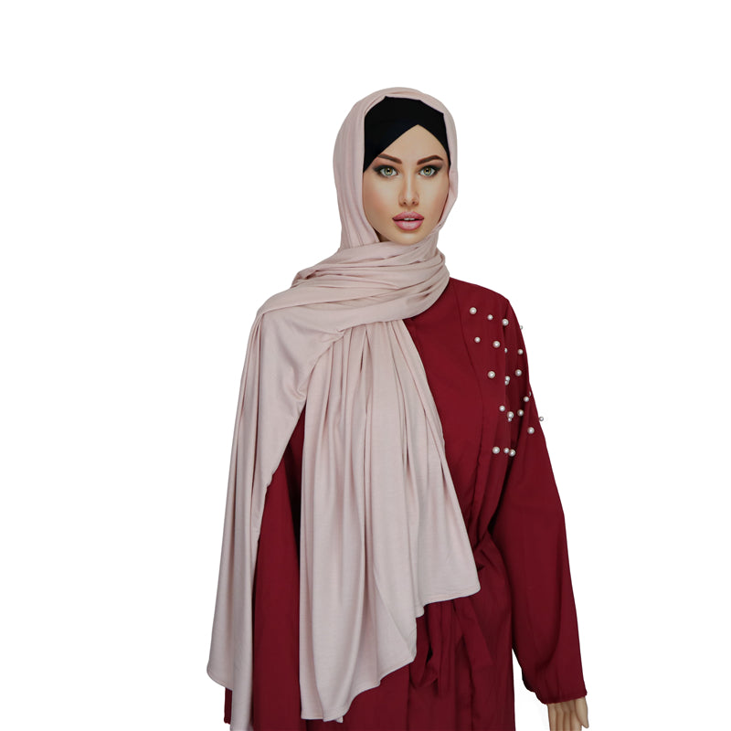Instant jersey wrap hijab