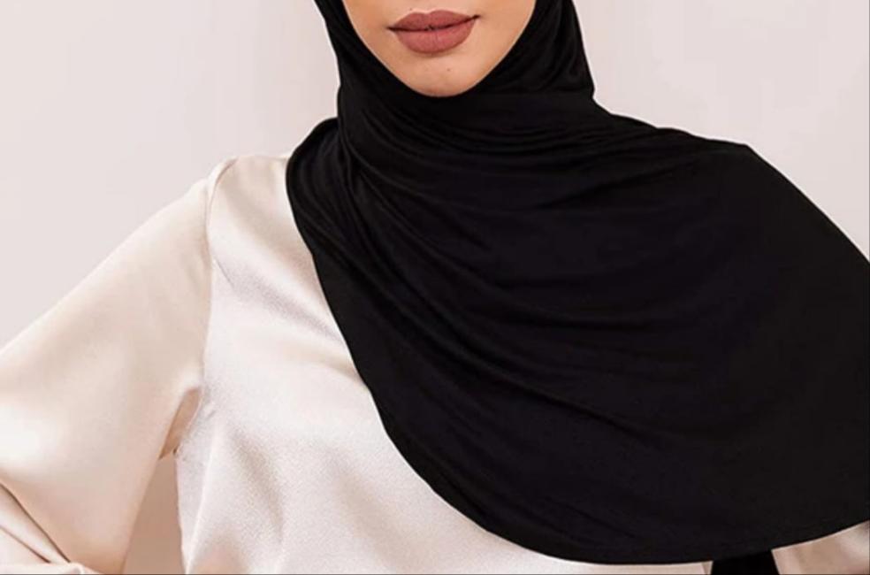 Instant jersey wrap hijab