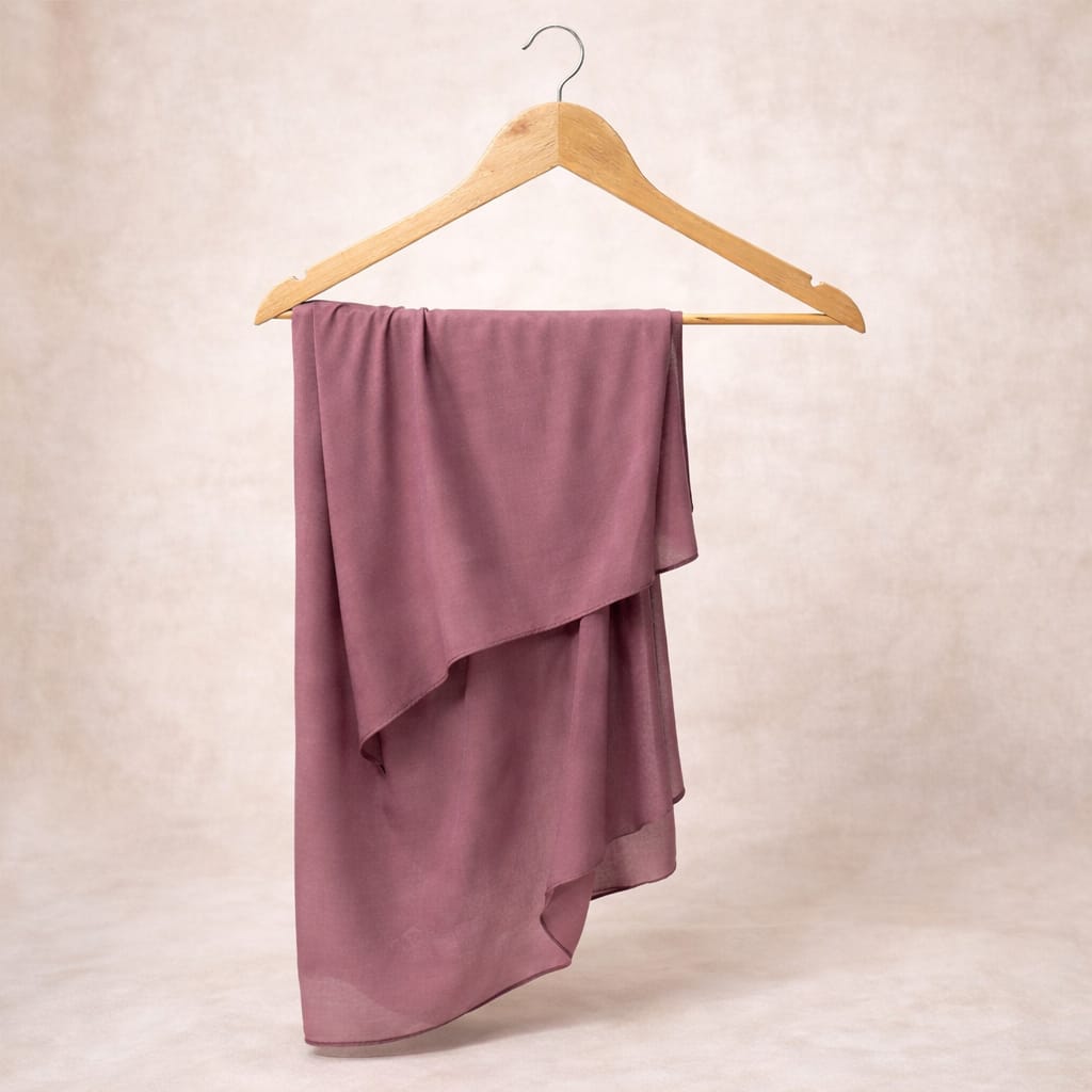 Bamboo Modal Hijab - Rose Mauve