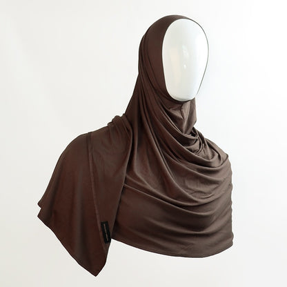 Instant jersey wrap hijab